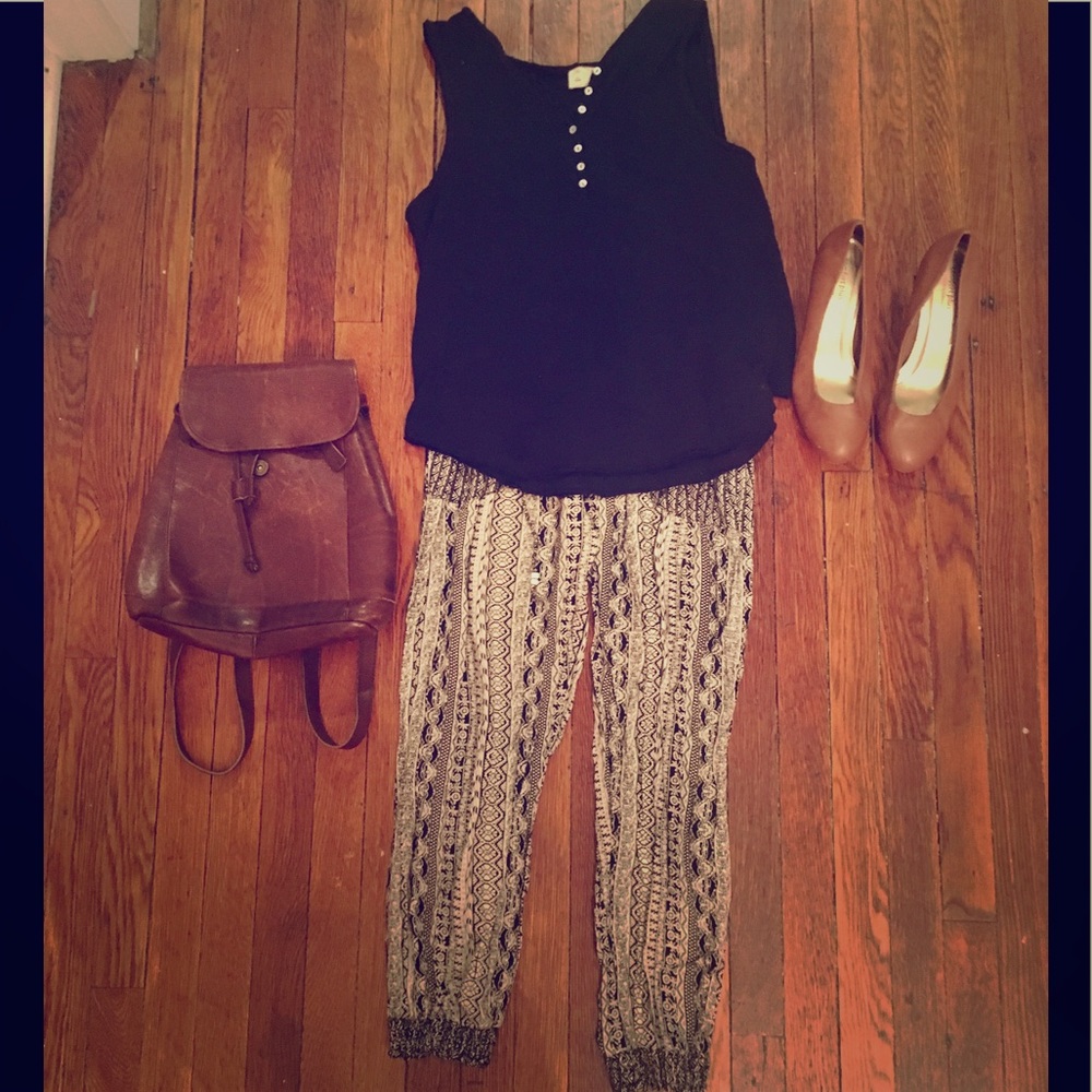 Boho chic harem pants